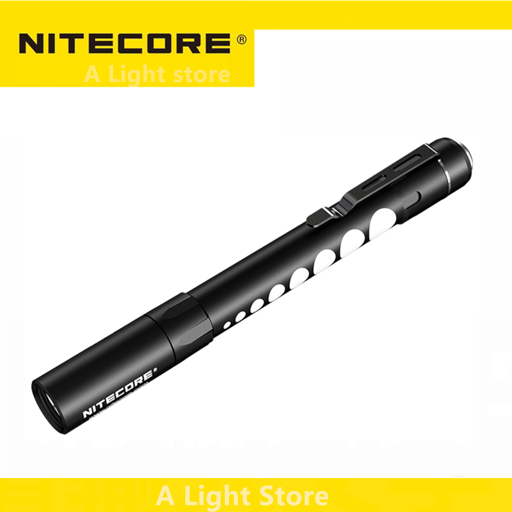 원래 NITECORE MT06MD 손전등 의료 인력 첫 번째 응답자 Penlight 180 LM CRI LED 2 * AAA batteriesEDC